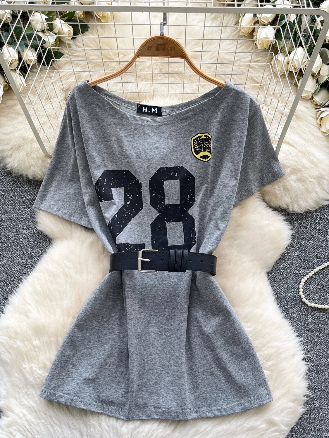 Angelic touch top. & belt CTO1138 images